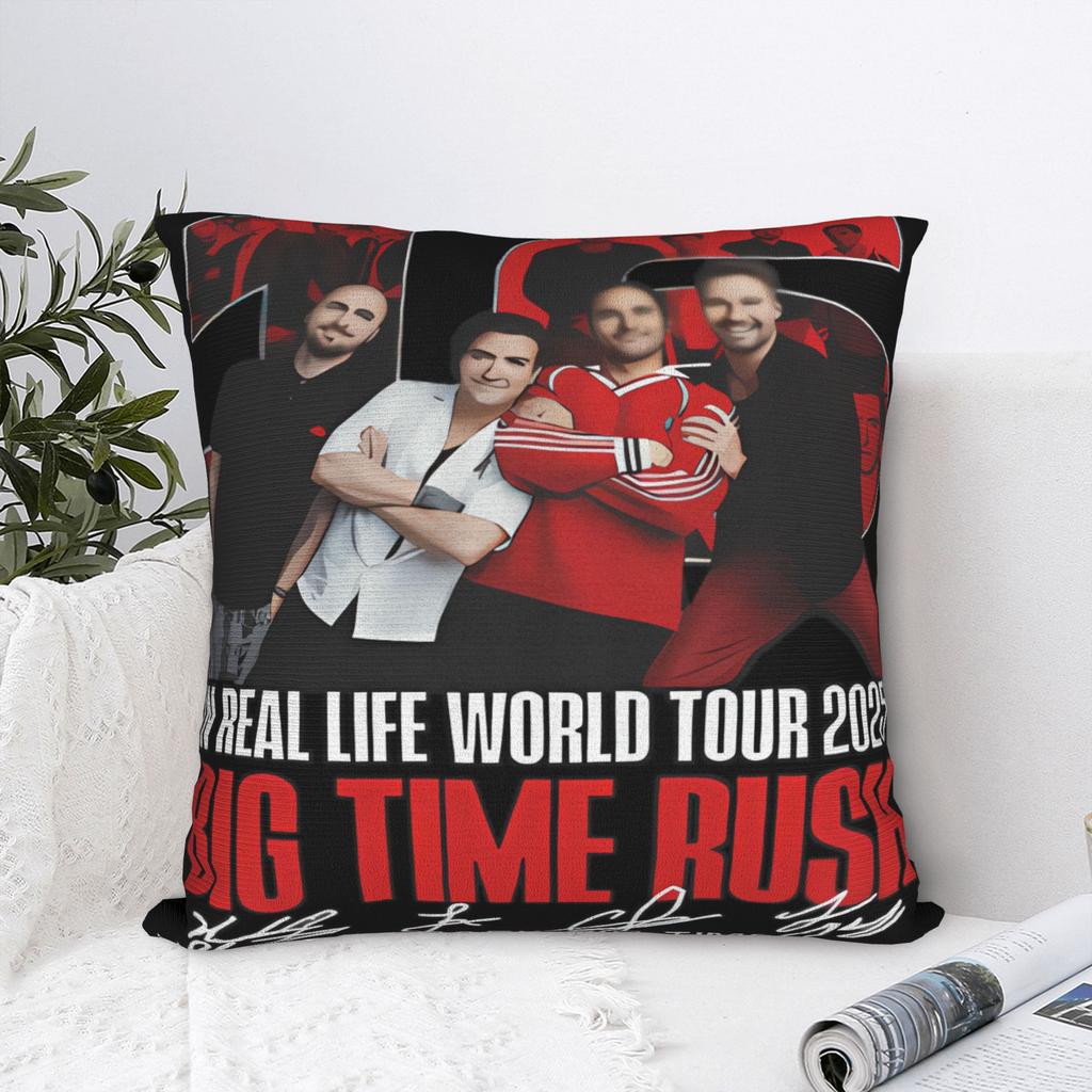 Big Time Rush Pillow Case Soft Pillow Cover For Sofa Car Home Decor Morden Pillowcases