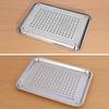 Stainless Steel Tea Tray Rectangle Barbecue Plate New Draining Basin  Teahouse Restaurant