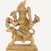 100% Pure Brass Lord Hindu God Shree Kal Bhairav Idol, Gold, Size - Standard