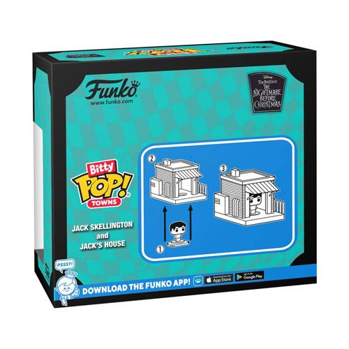 The Nightmare Before Christmas Jack At Home Bitty Pop! Town