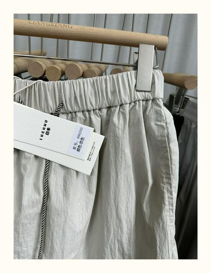 Yinmu Elastic High Waist A-line Plus Size Casual Summer Skirt