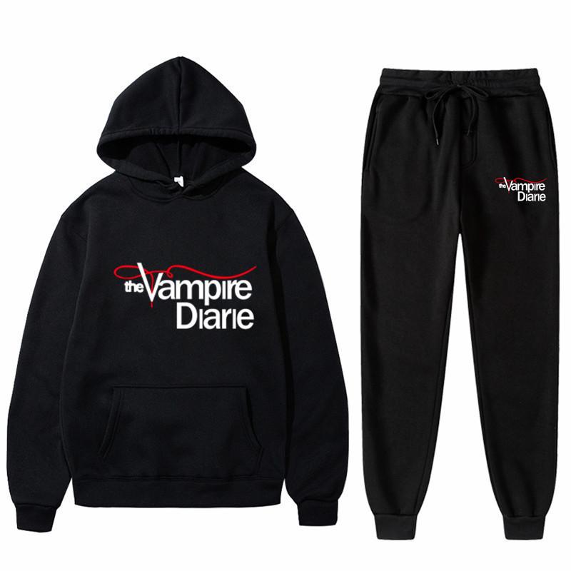 Das neue The Vampire Diaries Hoodies Pullover und Leggings Set