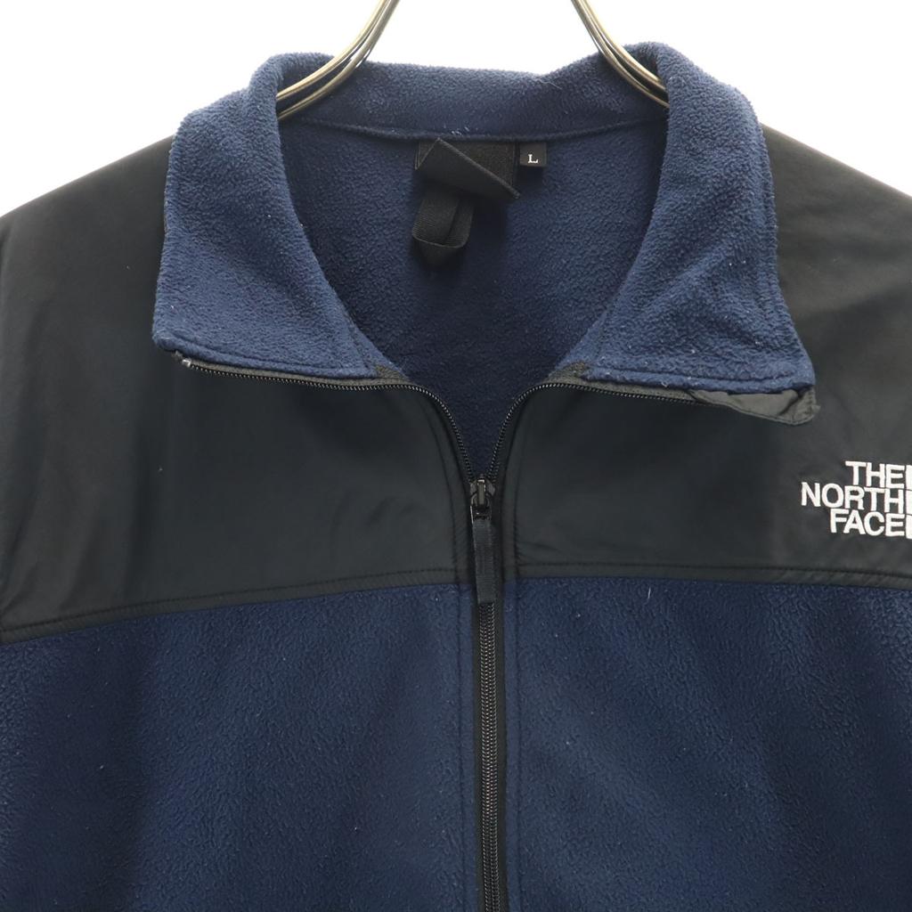 The North Face Mountain Versa Micro Fleece Jacket L Navy NL61804 Outdoor Men's Used