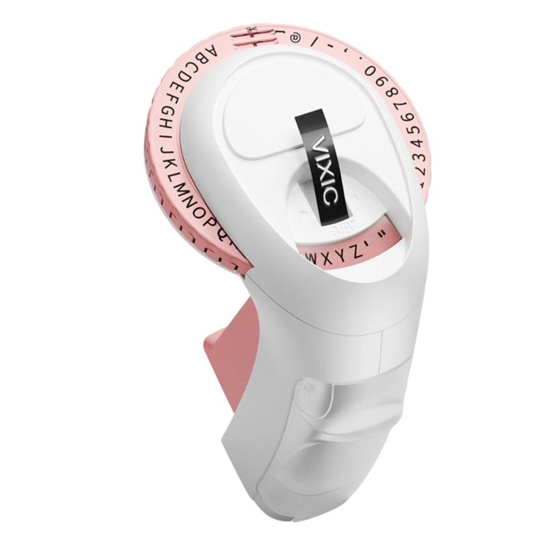 Household Embossing Label Maker Easy To Use Portable E975 Labelling Device for Print Price Date Names