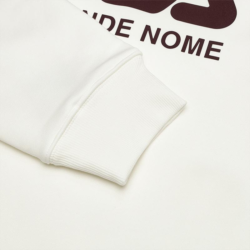 New FILA ORIGINALE Sweatshirt Men's Cool Stone White F11M449211FWT