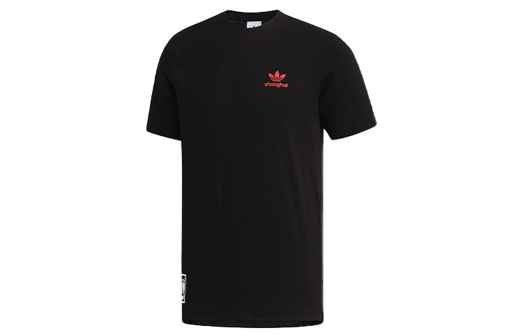 

Adidas T Shirts Men s Black Crew Neck Moderate Straight Fit FQ2389 M