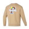 Puma Bedrucktes Rundhals-Freizeit-Langarm-Pullover-Sweatshirt Herren-Sweatshirt Khaki 625802-83