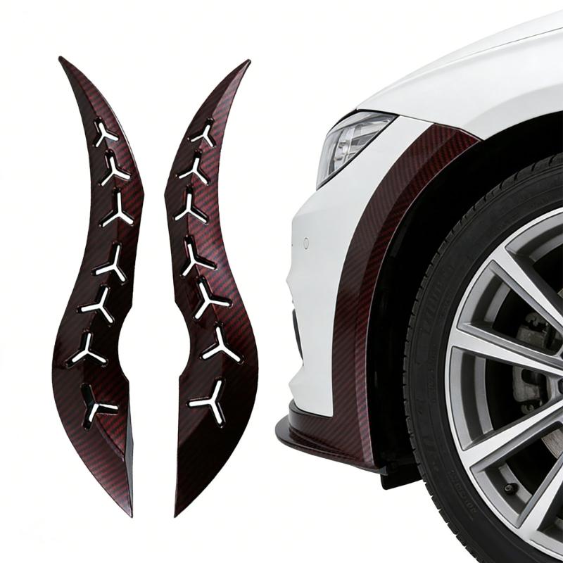 Easy Installation Car Roof Decoration 3D Dragon Horn Decoration Decorative Stickers for Auto Styling Exterior Ornament 2pcs