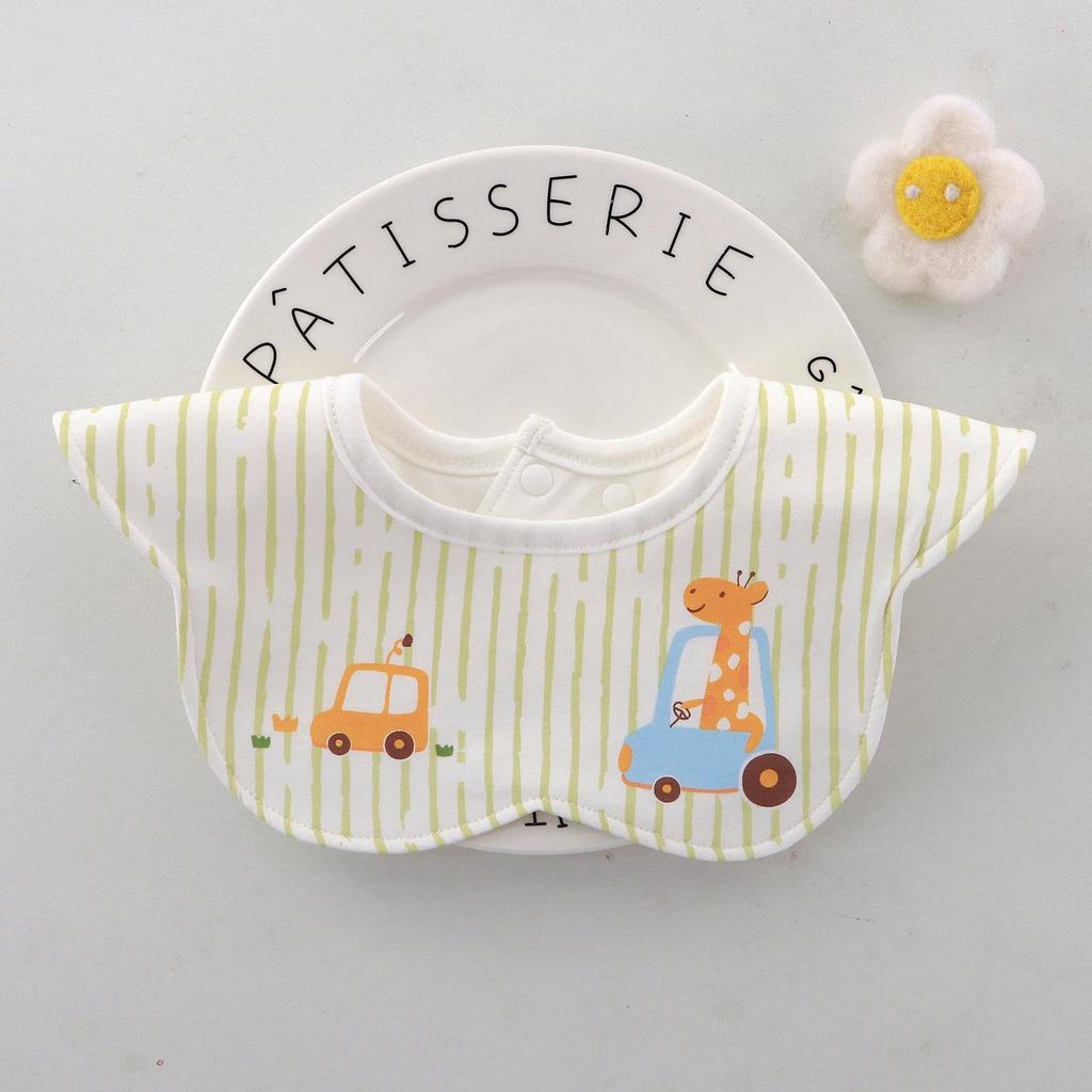 Autumn/Winter Baby Bibs: Anti-Spit Milk, Pure Cotton, Absorbent & Moisture-Wicking Newborn Feeding Bib