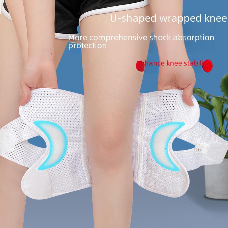 Adjustable Japanese Knee Pads for Cross-Border Sports: Meniscus Support, Patellar Strap, Ideal for Running and Basketball.