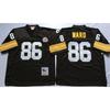 Pittsburgh Steelers NFL Retro Jersey Mens Football Uniform Vintage Style 59 43 89 MN Hall Of Fame Fan Apparel