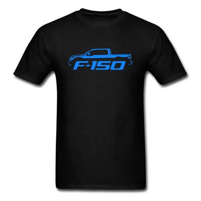 Summer New T-Shirt Casual Clothing Pickup Truck Blue Classic Color Tshirt Men Simple Design Tops Short Sleeve Tshirt Oversized T