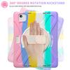 360 Rotating Stand Case Universal for IPad Air 11 2026 M4 2025 M3 2024 M2 Pro 11 2018-2022 Air 4 5 Hybrid Cover Shoulder Strap