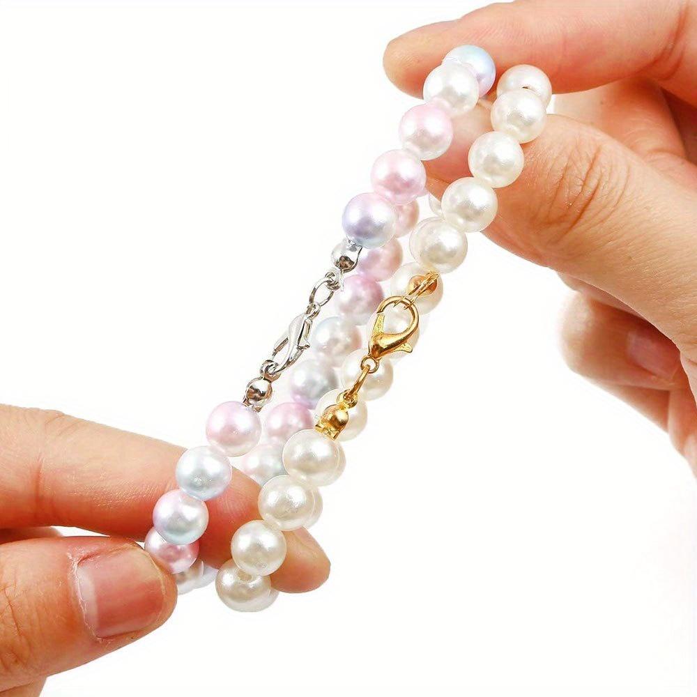 120/240 Stück Schmuckherstellungszubehör-Set, einschließlich Karabinerverschluss, Quetschperlen-Knotenverdeckungen, DIY Schmuckherstellungsmaterialien Armband