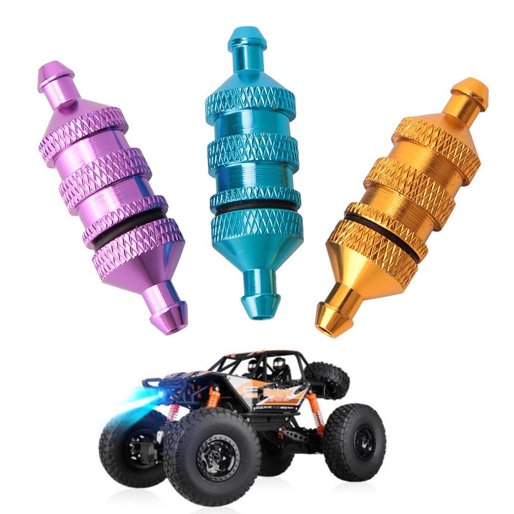 3pcs 1:10 RC Model Car Spare Parts Aluminum Fuel Filter Fits for HSP 02156 94122