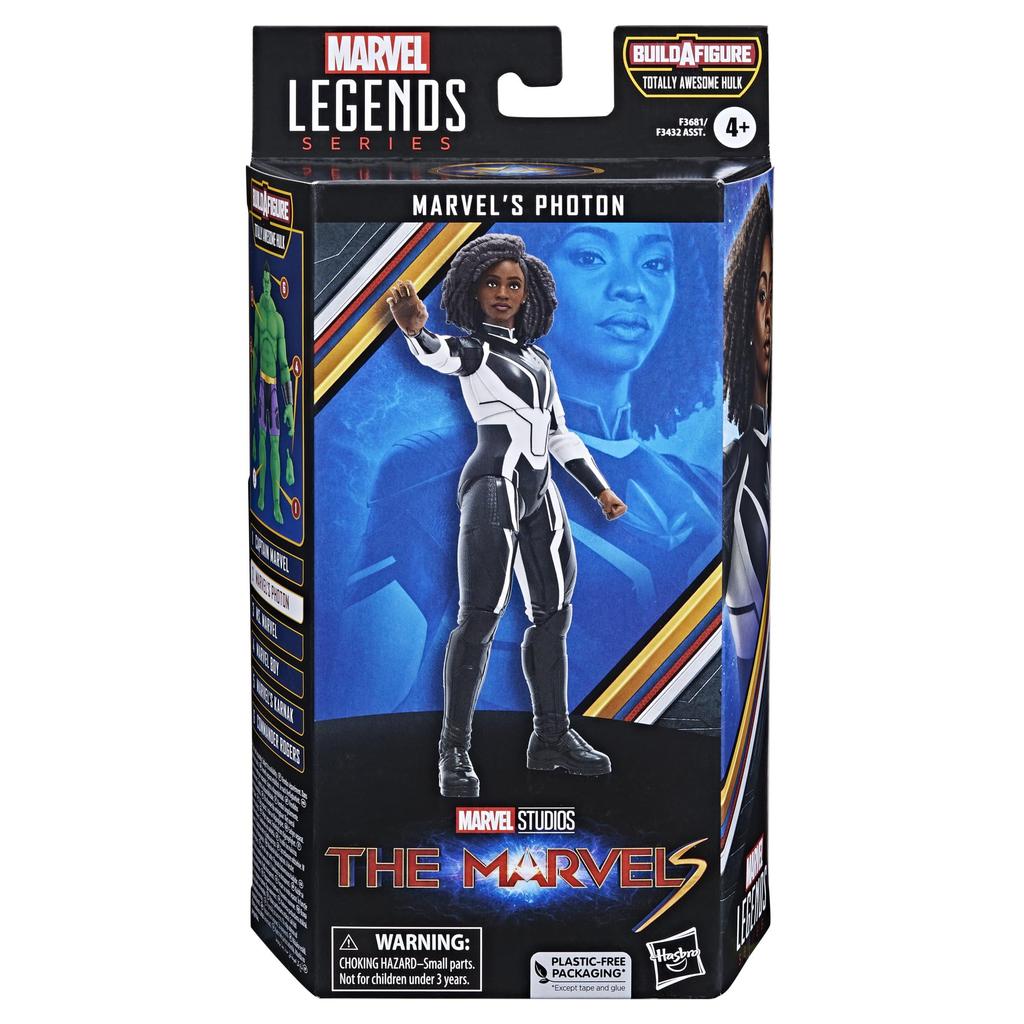 Hasbro Marvel Legends Series Photon The Marvels Collectible Action Ages 4 and Authentic 6-inch (15 Cm) Figure, Up, F3681,