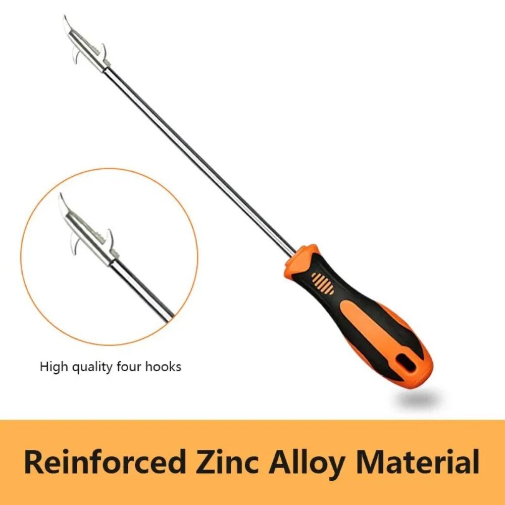1pc Durable Tire Cleaning Tool – Hook Screwdriver Accessory with Threaded Joint for Groove & Broken Stone Cleaning
