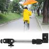 Silver Thicken Stainless Steel Bike Sunshade Umbrella Support Bracket Bicycle Cycling Mount Stand AccessoryCycling