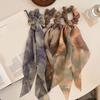 Hair Accessories Ponytail Holder Women Hair Ties Tie dye Scrunchies Hair Ropes Ribbon Hair Bands