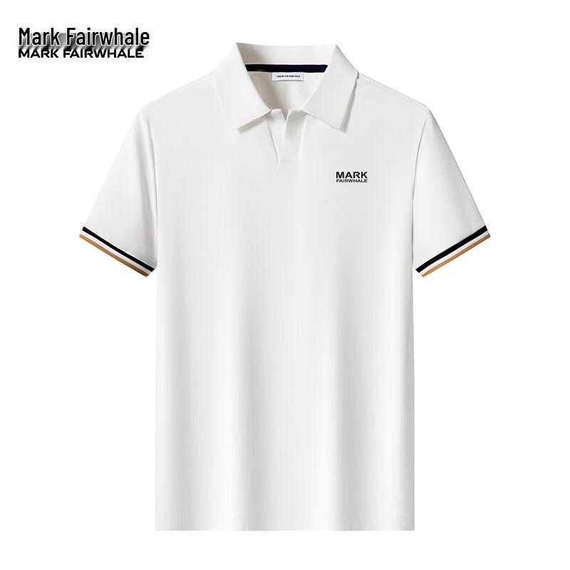 MARK FAIRWHALE Men s Summer Casual Polo Shirt 3XL