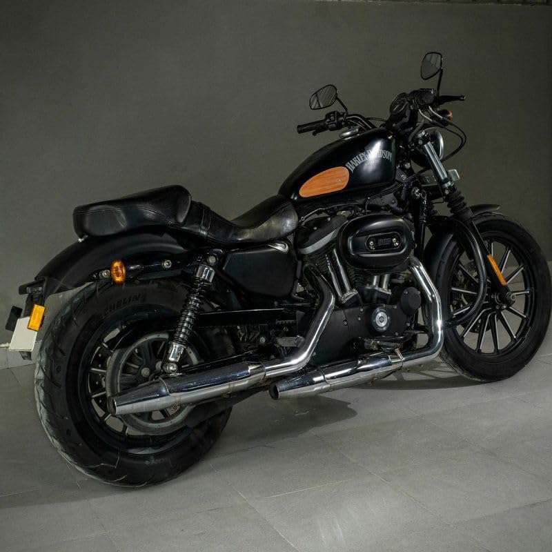 Tank Pad: Mini Leather, Classic Striped, Bike, Touring Tank, Scratch Prevention, Protective Pad, Driving,