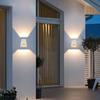 IP65 10W LED Wall Lamp Outdoor Waterproof Garden Lighting Aluminum AC86-265 Indoor Bedroom Living Room Stairs Wall Light