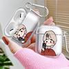 Simple Cool Couple Clear Earphone Cases Cover Case For Airpods 4 1 2 Pro3 Pro2 3 Pro
