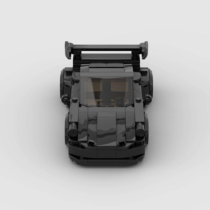 Moc RWB Autos Rennfahrer Bausteine Stadt Klassisches Fahrzeug Modell DIY Kinder Jungen Spielzeug Sport Super Kreative Technik