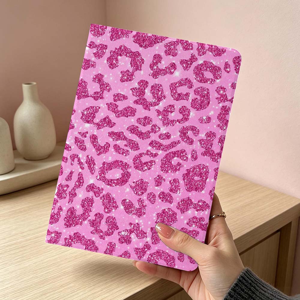 Luxury Glitter Leopard Print Soft For Xiaomi Redmi Mi Pad 8 7 6 5 4 2 SE K Pro Max Ultra Poco Pad Inch Tablet Case