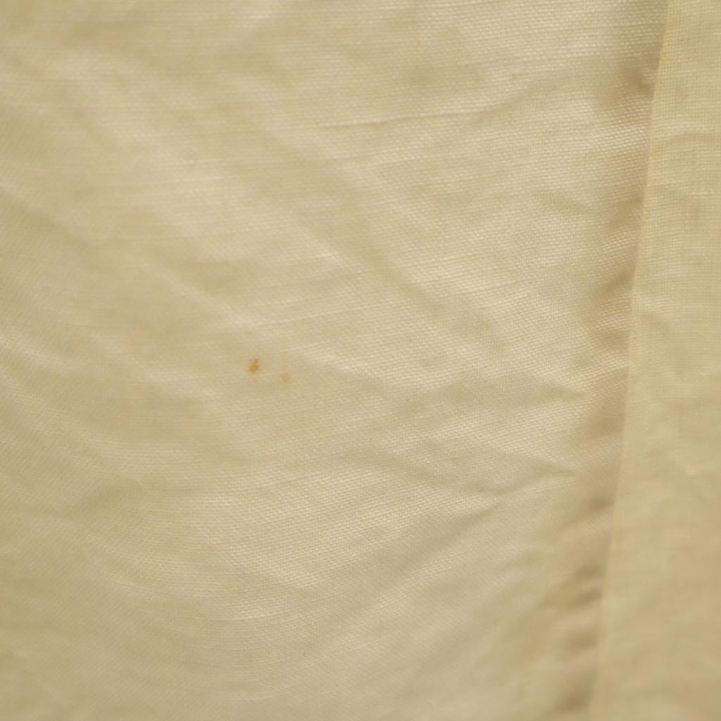 MAX MARA Made in Italy 100% linen Shirt jacket 38 Yellow Women Used