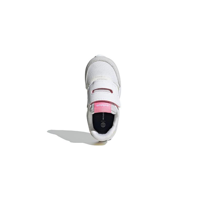 Adidas Neo Run 70S Ac I Synthetic Leather Comfortable Abrasion Resistant Low top Sports Casual Shoes White Gray GW1485