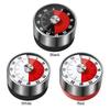 Mechanical Countdown Timer Stainless Steel Kitchen Machinery Timer Clear Scale Visual Timer 60 Minute for Cooking Baking
