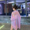 Mermaid Princess Sunscreen Clothes for Women Medium To Long Summer UV Protection External Skirt Thin Long Sleeve Jacket