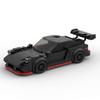 Lego-Compatible Porsche 911 Mini Model Car - Classic Creative Desktop Ornament