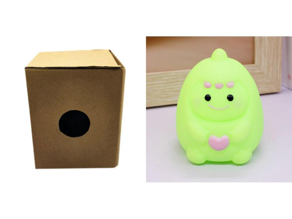 2023 Cartoon Cute Rabbit Night Light: Cordless LED Bedside Ornament for Kids