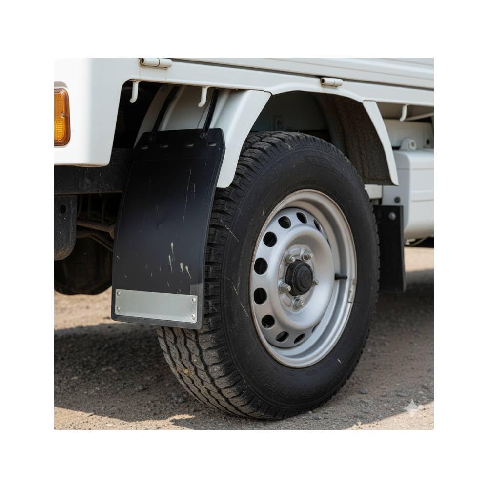 

Seathestars Mud Flaps, Universal Mudguards for Light Trucks, Carry, Hijet, and Jimny, Replacement and Repair, Set of 2 (Left and Right)