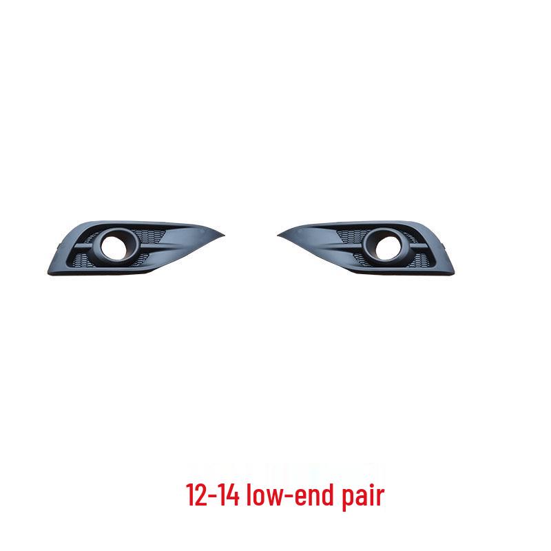 Compatible Fog Light Frame Grille Trim for 12-14 Honda CRV: Siwei Front Bumper Protective Cover