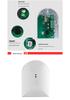 Wired Indoor Glass Break and Vibration Burglar Alarm