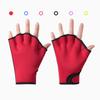 Swimming Hand Fins With Rubber Material For Training And Water Sports