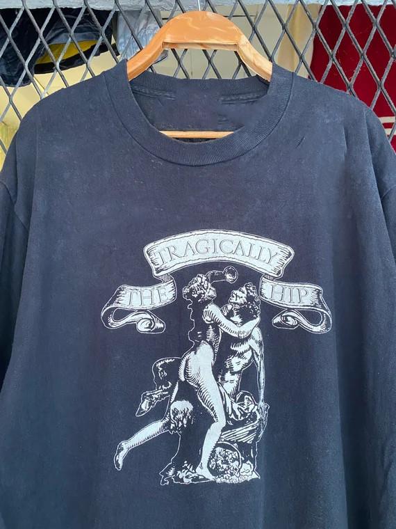 Rare!! The Tragically Hip Band T-shirt Classic unisex SG162   Unisex T-Shirt XL