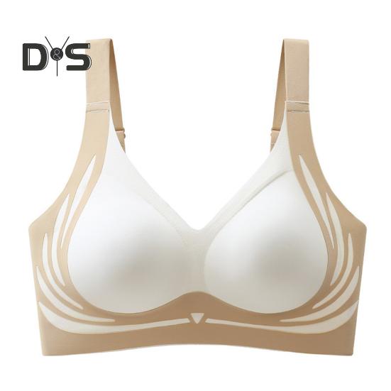 Lady Bra Seamless Thin Push-up 3D Full Cup Wide Shoulder Strap Anti-Sagging Supportive Lifting Shaping Sport Full Coverage Bra Lady Daily Exercise