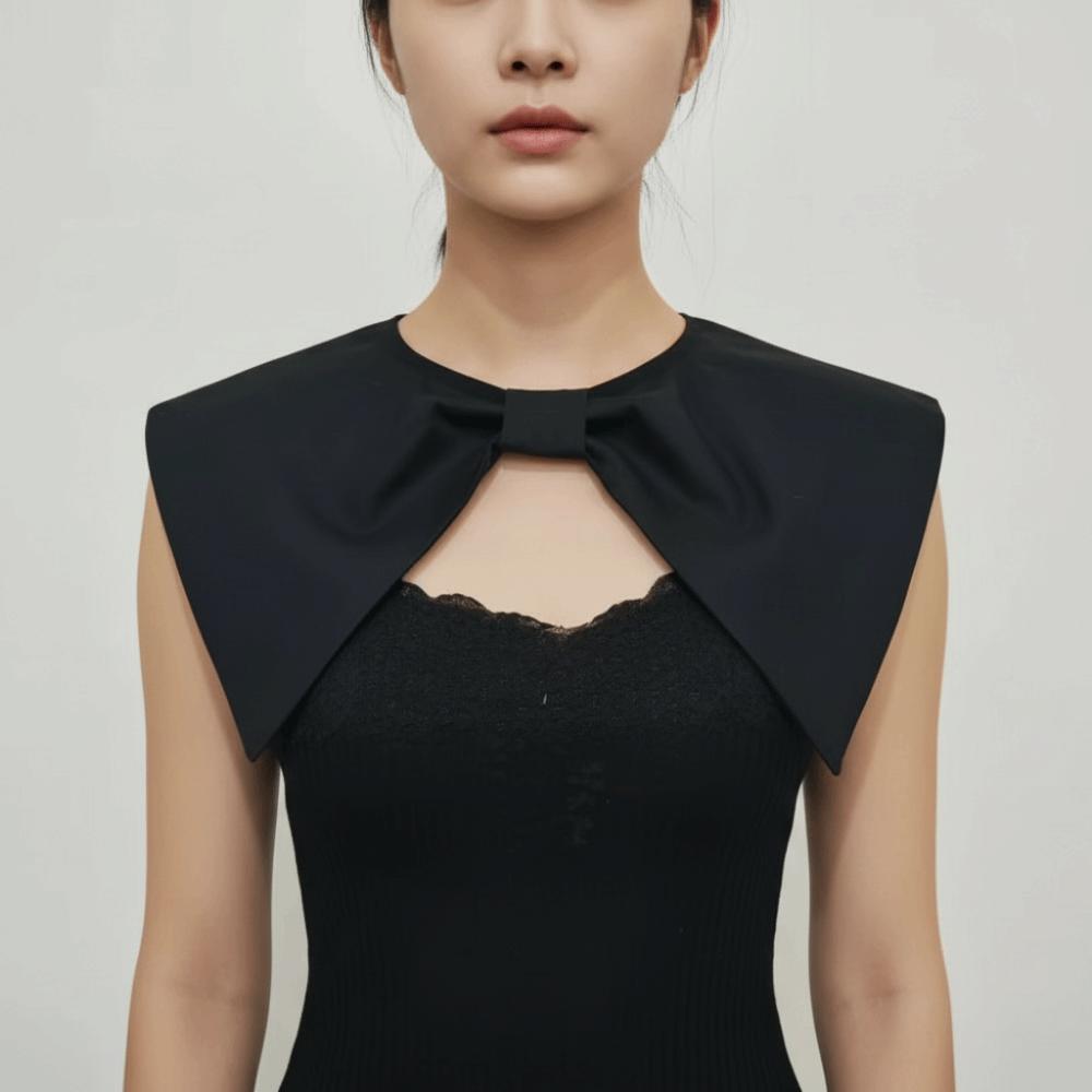 Detachable Large Pointed Collar Age-reducing Decorative Shawl Fashion Fake Collar Shouder Wraps