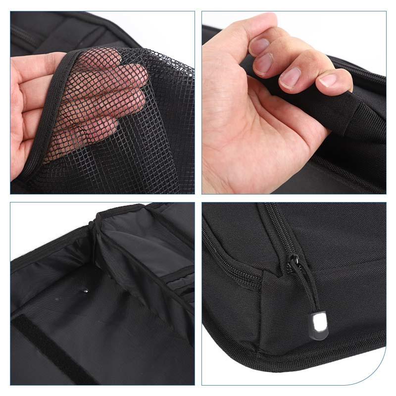 Kofferraum Heckscheibe Seitenaufbewahrungstasche Organizer Passend für Mitsubishi PAJERO 2007-2021 Verstauen Aufräumen Autozubehör