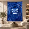 Decorative Tapestry,Queens Park Rangers Football Printed Wall Art, Lightweight Wall Hanging For Bedroom Background