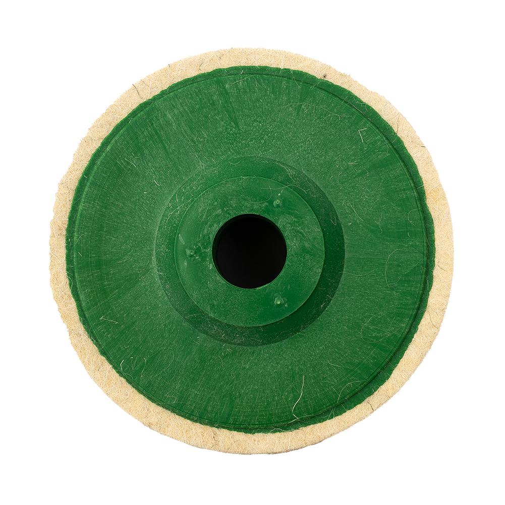 4Pcs 125mm Wool Buffing Grinder Wheel Felt Polishing Pad Set Tool Accessories Wood Carving Tools Lixadeira Chainsaw