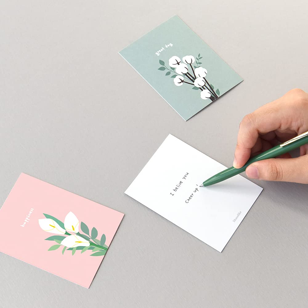 Monolike mini Flower for you Mini cards 36 36 stickers Day-by-day card, ver.2 - envelopes,