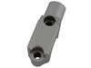 POSH FAITH Motorcycle Mirror Adapter for Brembo/NISSIN OEM Brake Master Cylinders, Shot Gray, 000703-29
