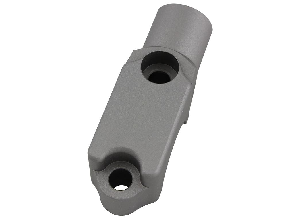 POSH 000703-29 Motorcycle Equipment Mirror Adapter for Brembo/NISSIN OEM Brake Master, Shot Gray