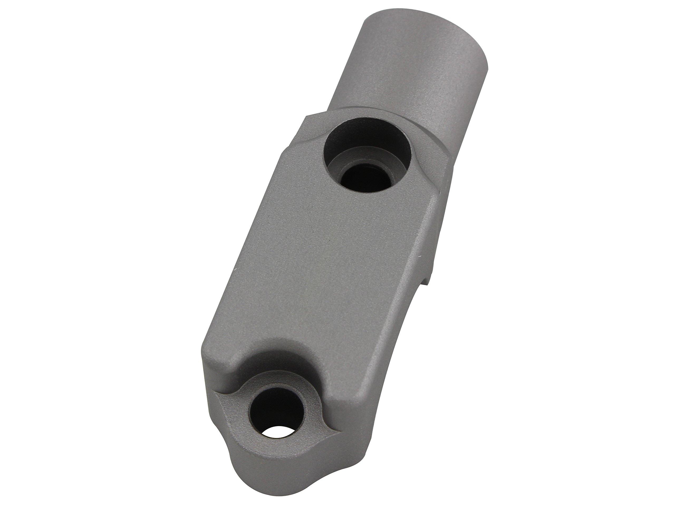 

Адаптер зеркала мотоцикла POSH FAITH для OEM главных тормозных цилиндров Brembo/NISSIN, цвет «серый металлик», 000703-29