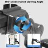 Bicycle Phone Holder 360-Degree Rotating Bike Phone Support Bracket Shockproof Motorcycle Mobile Phone Mount for 4.7-7.2in Phone